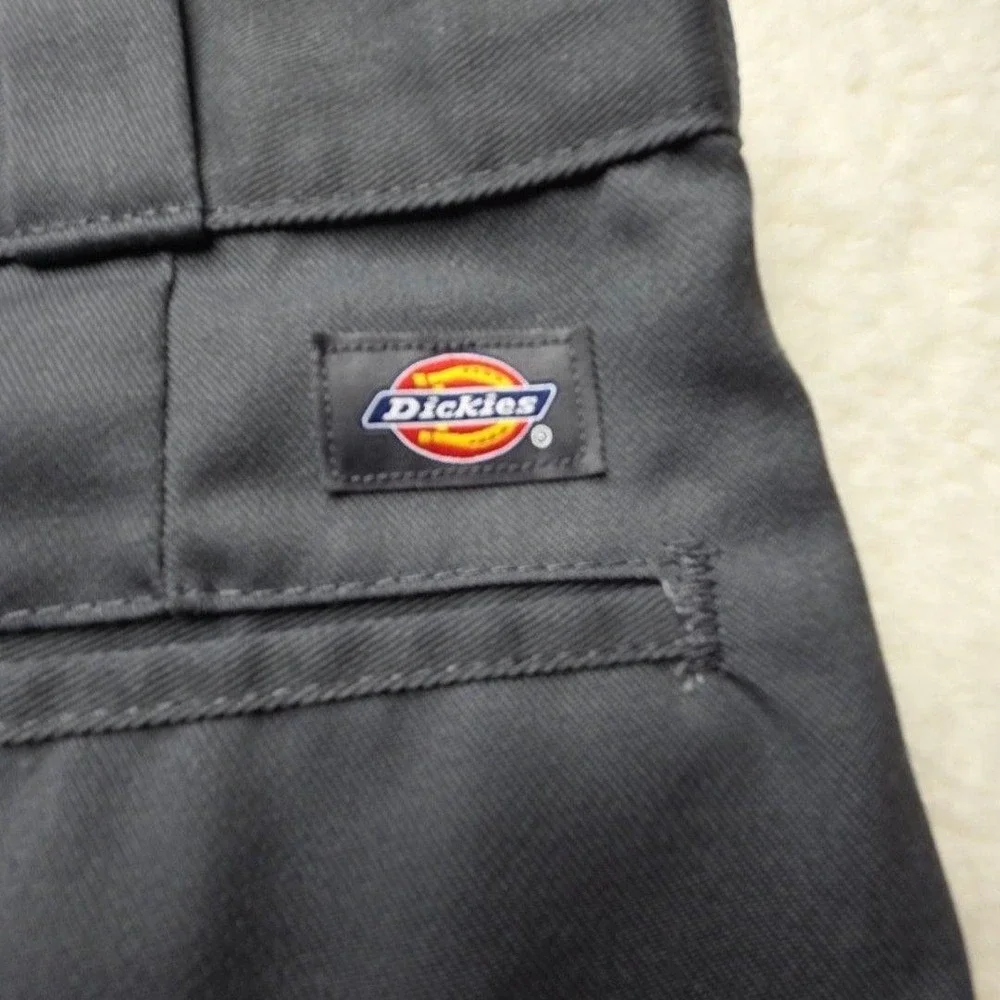 Dickies Pants Mens 54x30 Gray 874 Original Fit Workwear Chino Big & Tall